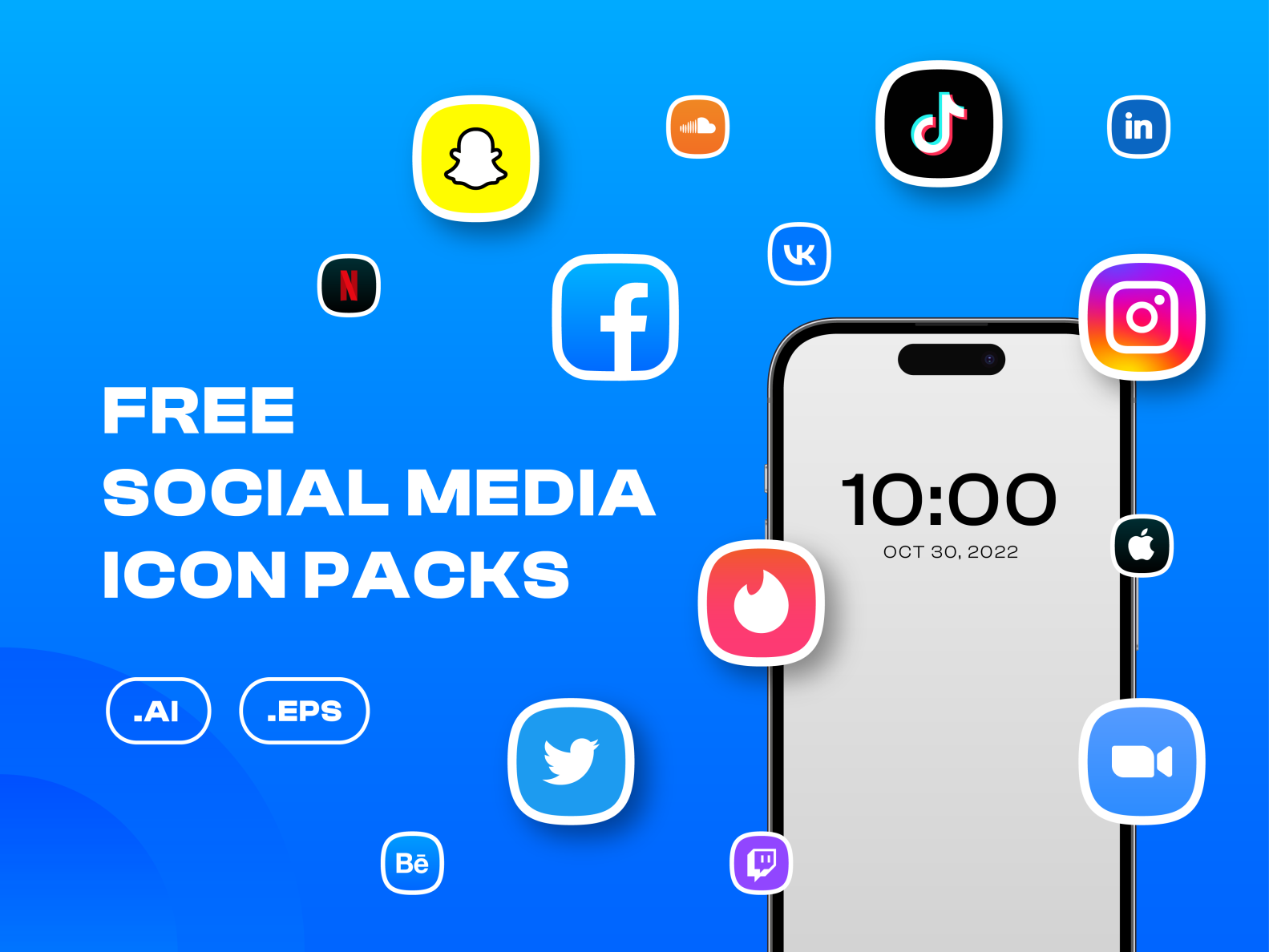 FREE Social Media Icon Packs By Lumione Design On Dribbble