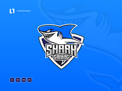 SHARK Esport Gaming Logo