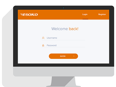 Esoko Platform - Login page