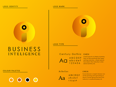 LOGO | BUSINESS INTELLIGENCE branding graphic design illustration logo vector