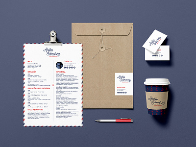 Brand new Me! anchor blue brand branding desing graphic lettering marine nautic personal red