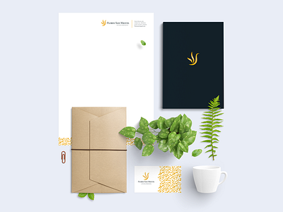 Flores San Miguel's Stationery branding death funerary gold graphic design peace stationery