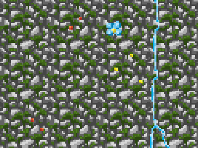 pixel light stone