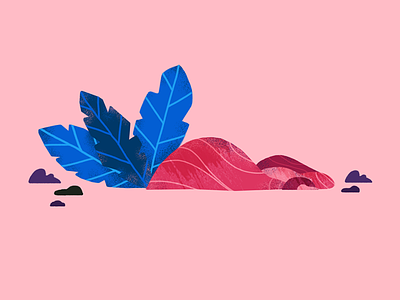 plants and rocks. aftereffects animation design graphicdesign illustration minimal motiondesign plants rocks ui women