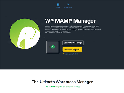 WP Mamp Manager