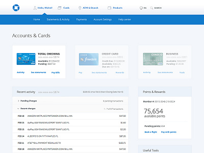 Chase Bank Redesign