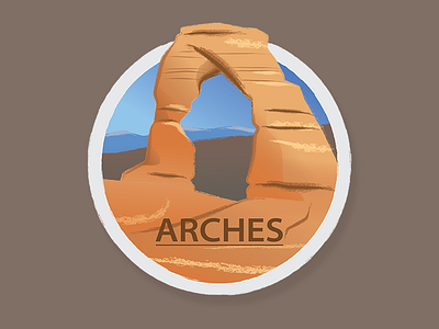 Arches National Park Icon