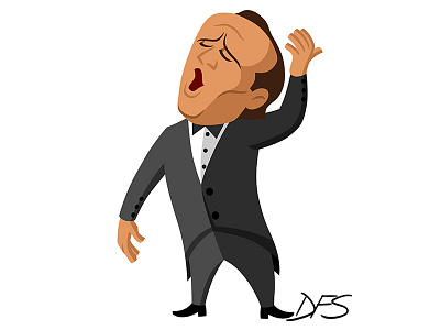 José Carreras caricature