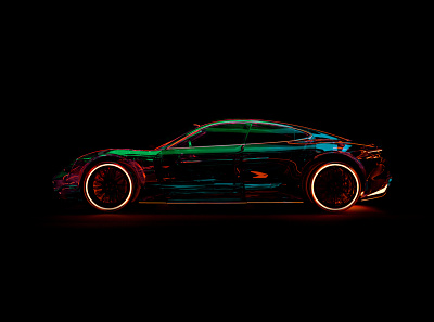 Speed Car 3d art c4d car cgi direction futuristic illustration maxon model octane speed