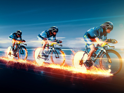Fire with fire 3d 4g art cgi direction movistar retoque retouch velocidad