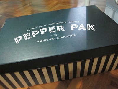 Pepper Pak box food foodservice packaging design