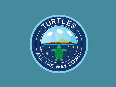 Turtles, All the Way Down logo terry pratchett turtles