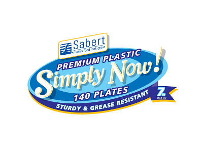 Plastic Plates disposable plate logo plastic plate plate product sabert