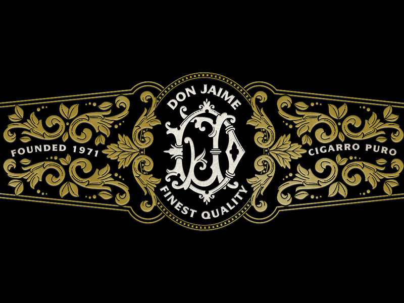 Cigar Label By Jamie Stark On Dribbble