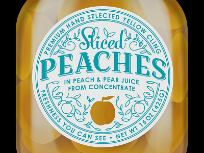 Peach Comp county creative designer director jamie orange package stark