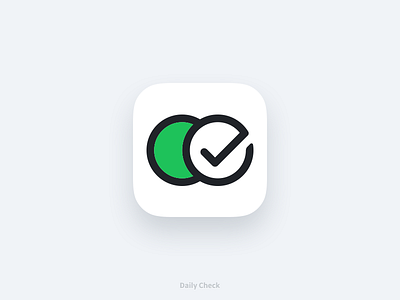 Daily Check App Icon app app icon check daily app icon ios