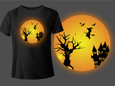 HALLOWEEN MOON T-SHIRT