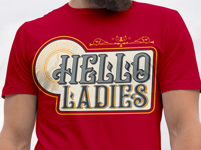 HELLO LADIES best t shirt calligraphy hello ladies png file sublimation svg file t shirt design typography