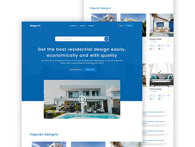 Bangun.in branding design ui