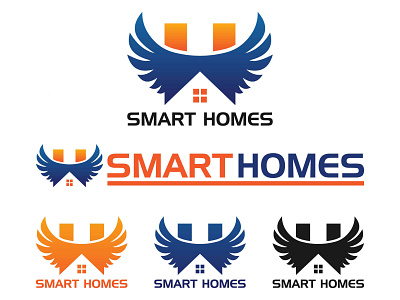 H Home Logo | Smart Home Logo | Smart Homes Logo
