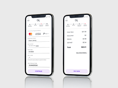 Daily UI Challenge: Credit Card Checkout