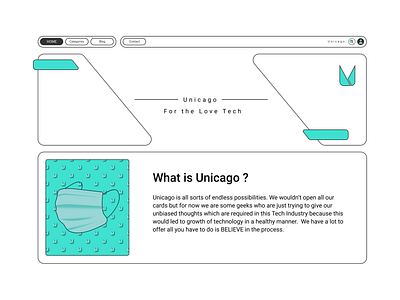 Unicago Ui Design Concept 1 conceptdesign design graphic design graphicsde illustration ui ux vector webdesign