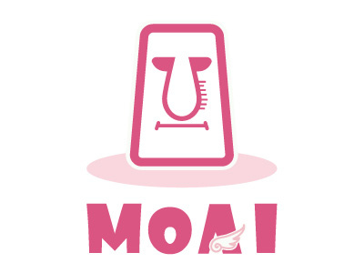 Moai ☆ logo logo