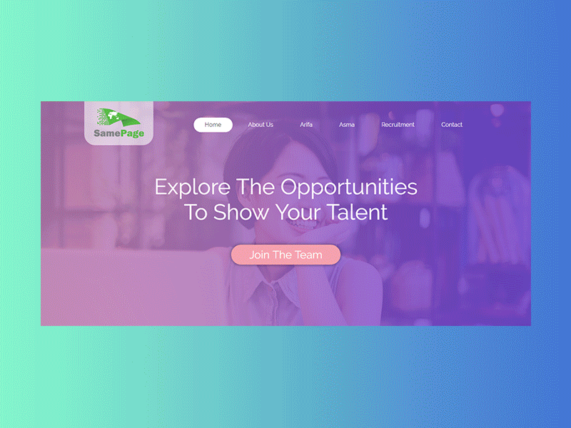 Landing page for empowering women careers page ladies landing page tebura women empowerment women in tech
