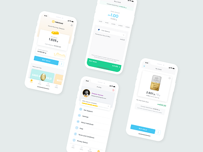 HelloGold 💰 finance app fintech gold hellogold saving uiux