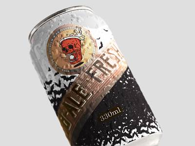 B-Ale Fresh Beer branding design graphic design illustration logo packaging vector