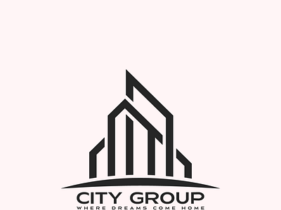City Group Real Estate Logo Design