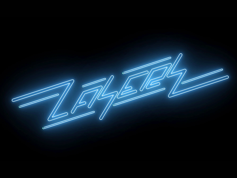 Lasers Logo Animation animation dance flicker lasers light logo motiongraphics neon saber