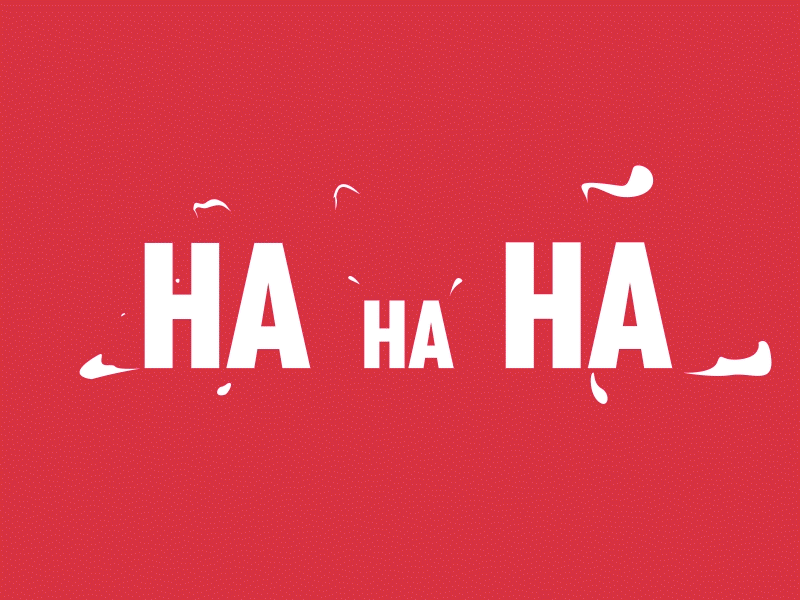 Well Not Yeh Well HAHAHA animation kinetic typography lost motion graphics