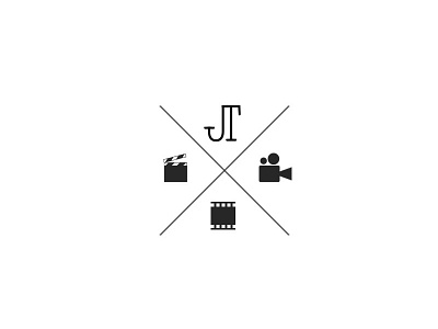 Jt01 black cinema icons logo