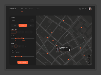 Realty Rental Service Dashboard