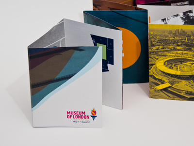 Museum of London: Olympics 2012 booklet brochure london museum olympics