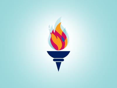 Olympic Torch by Jordan Jung on Dribbble