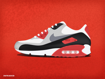AM90 1990 air bubble air max 90 infrared kicks laces nike shoes sneakers swoosh