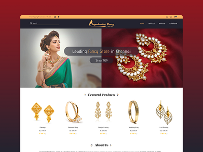 Website - Landing Page ecommerce design landing page design ui design website design