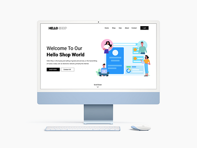 HELLO SHOP - eCommerce Web Design
