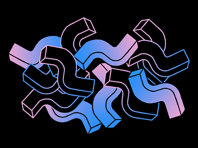 Bolt Blog abstract art background bolt checkout design gradient illo illustration shapes