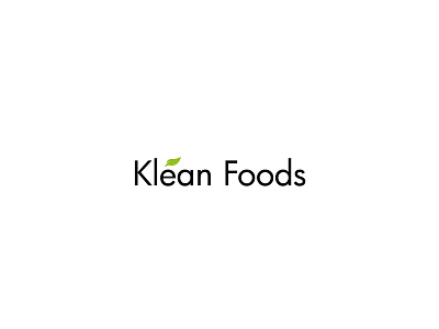 Won 1st place in logo design contest for Klean Foods