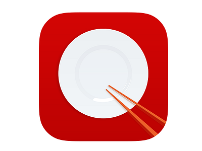 Icon Qqfood chen flat icon iconbook ios7 redesign sheji shenzhen