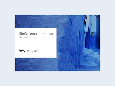 Weather widget ancient city blue flat forecast minimal organizer time ui weather widget