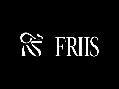 FRIIS Symbol & Wordmark branding cbd cosmetics cosmetics graphic design layout letters logo luxury minimal monogram presentation serum symbol type design typography ui vector visual identity wordmark