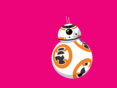 BB8 bb8 colors drawing graphicdesign illustration minimalistic simple starwars vector