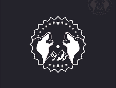 Twin Wolf Logo