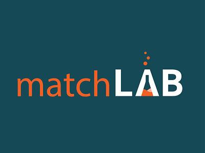 Matchlab (sold) branding design identity illustrator logo typography vector