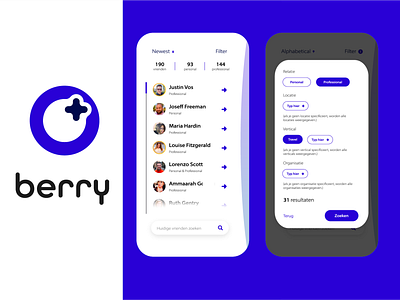 Here is your first taste of 'berry' app branding design flat icon identity illustration illustrator lettering logo typography ui vector