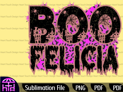 Boo Felicia horror svg free